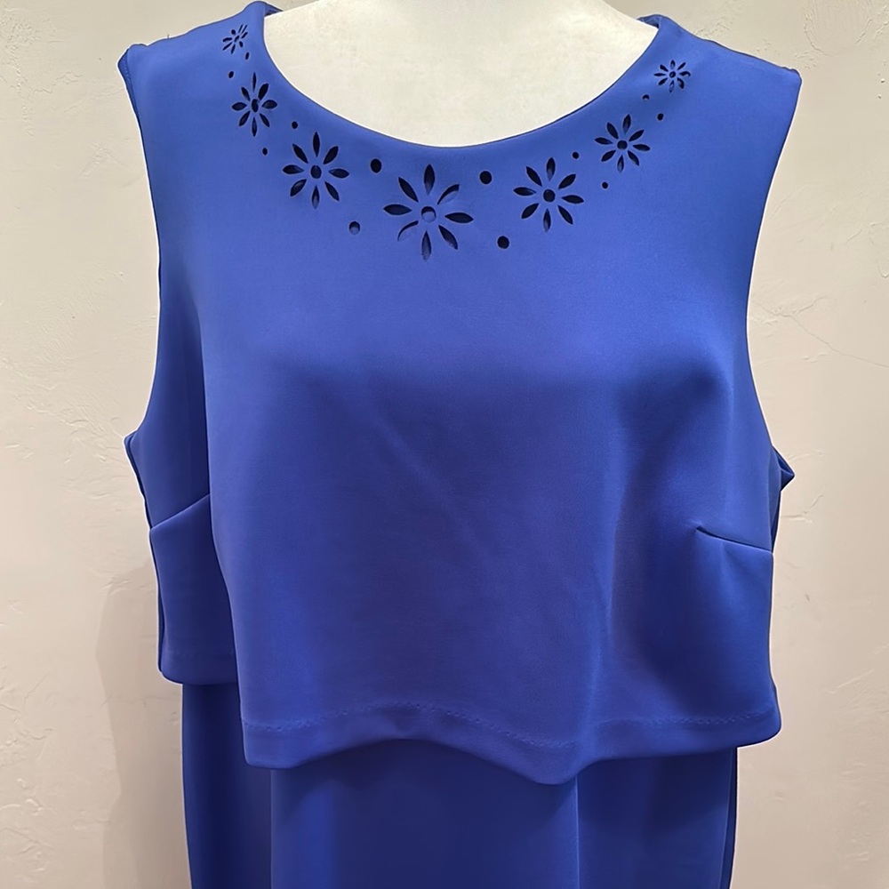 Metaphor Blue Dress Plus Size Size 2X - Picture 2 of 7
